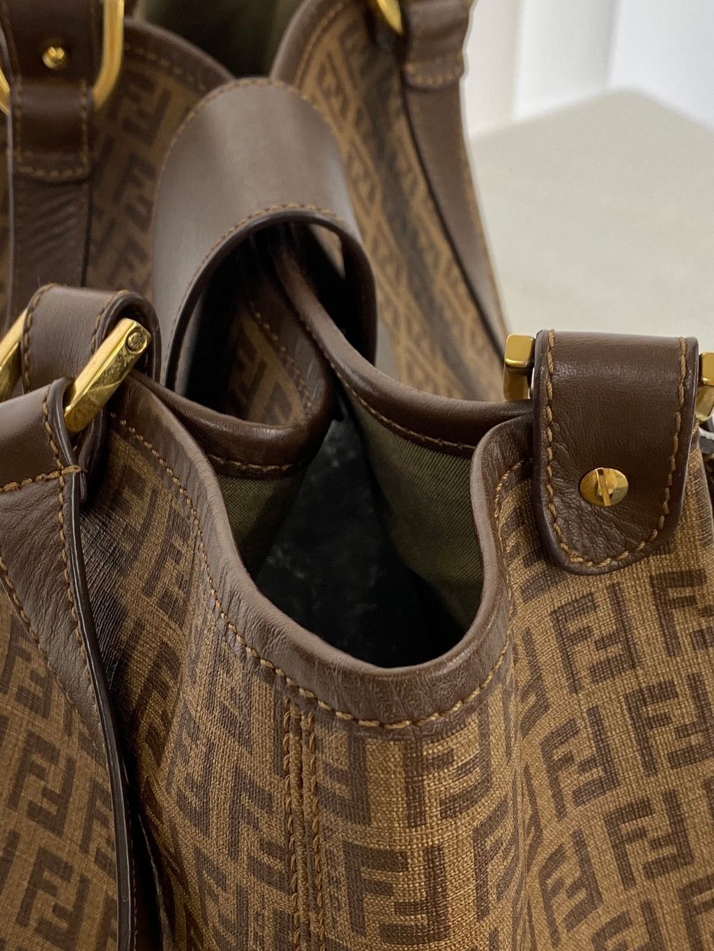 FENDI Zucchino Totebag