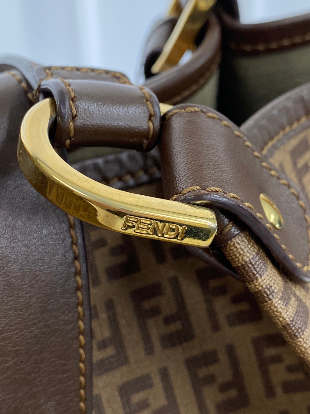FENDI Zucchino Totebag