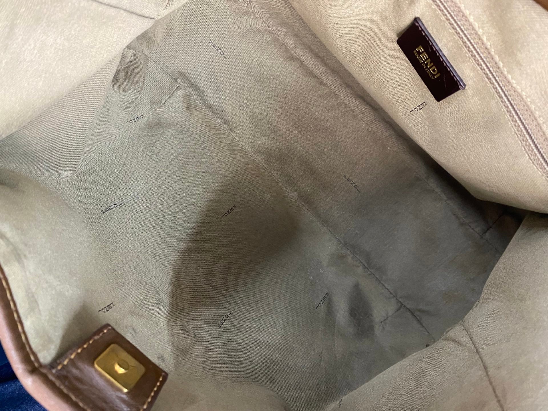 FENDI Zucchino Totebag