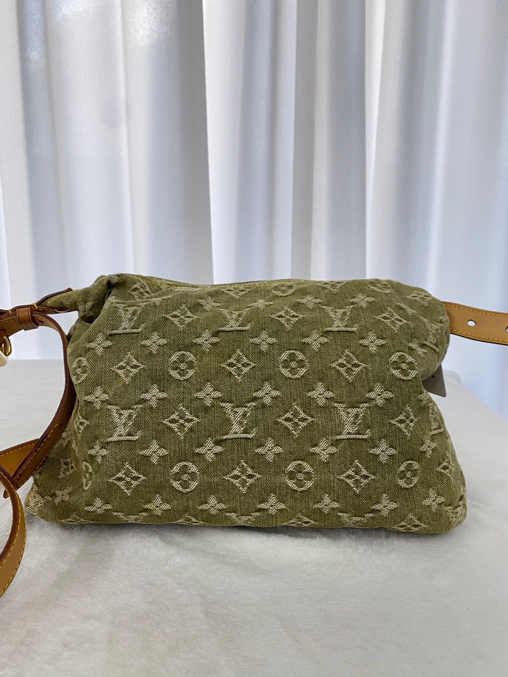 LOUIS VUITTON Monogram Denim Shoulder bag