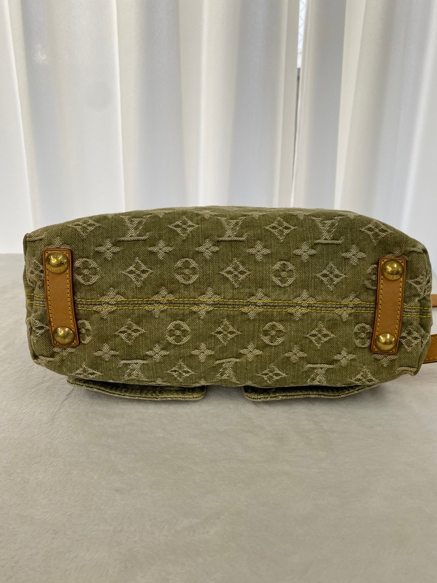 LOUIS VUITTON Monogram Denim Shoulder bag
