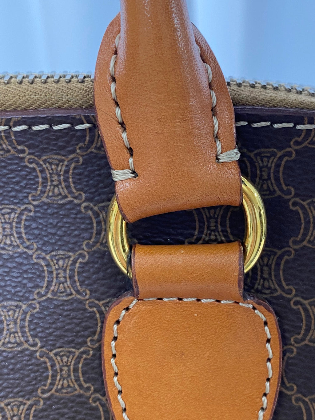 CELINE Macadam Handbag