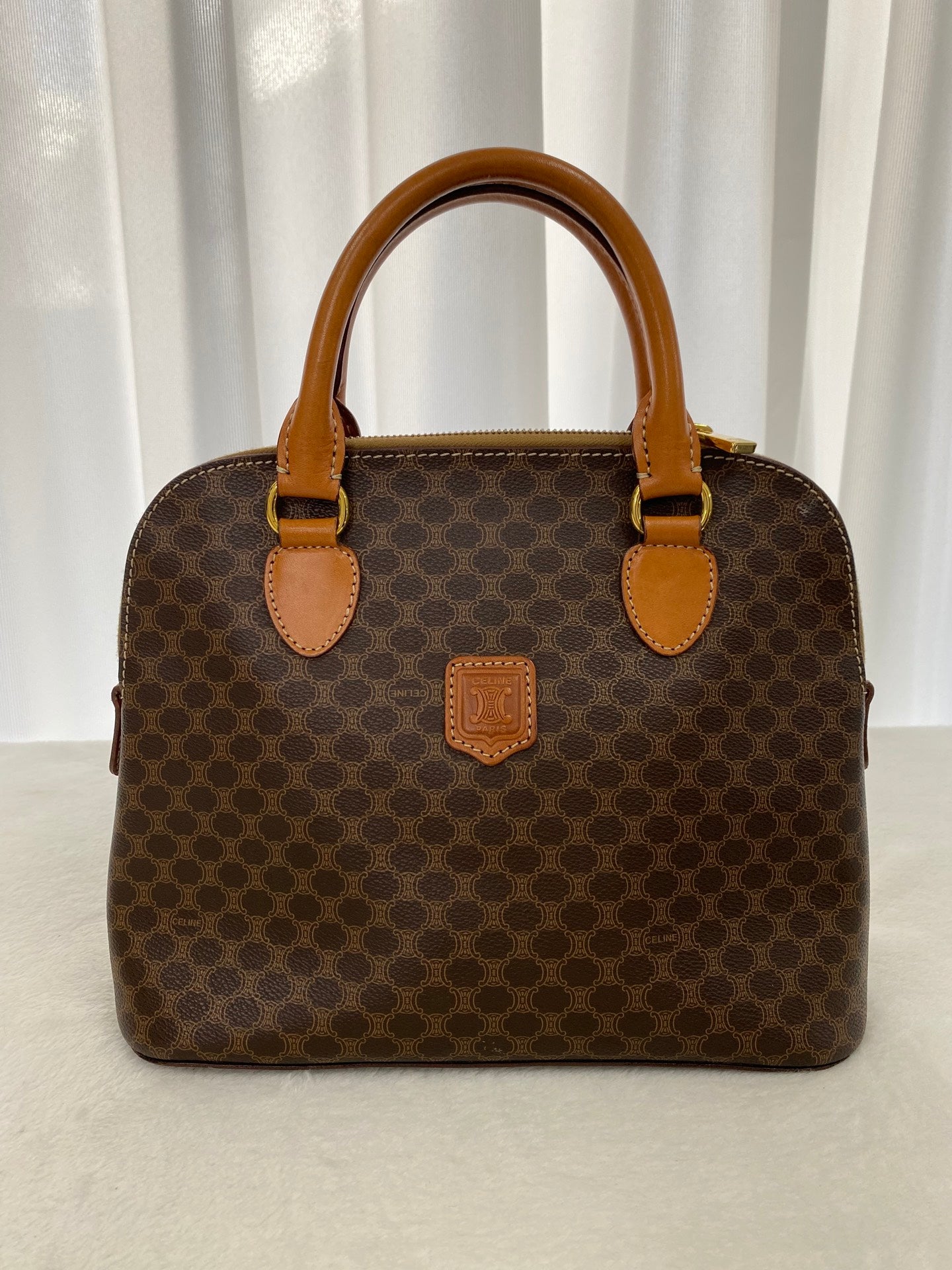 CELINE Macadam Handbag