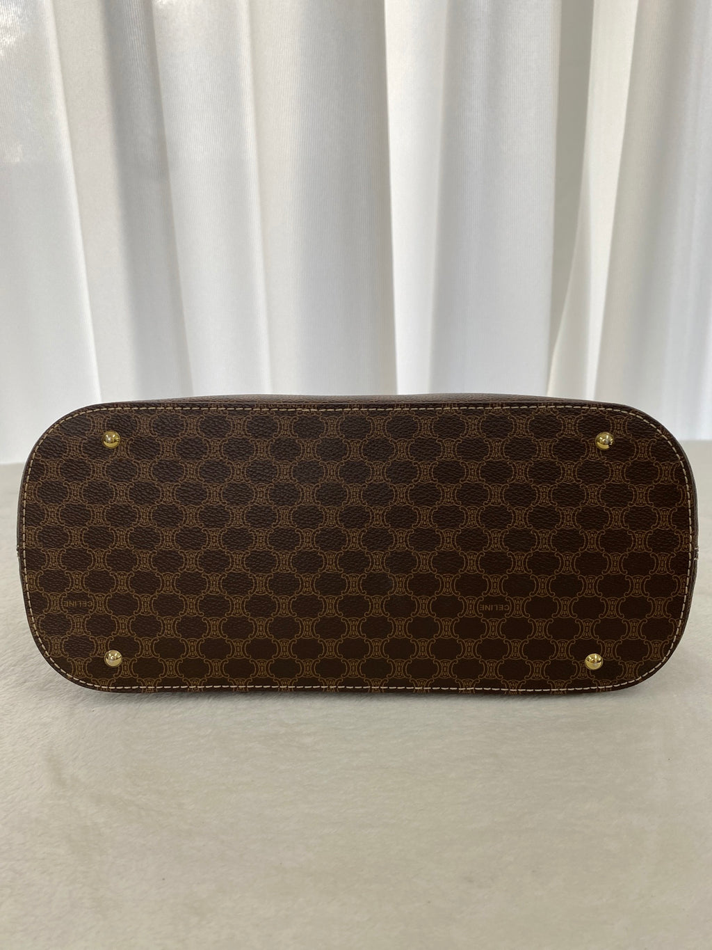 CELINE Macadam Handbag
