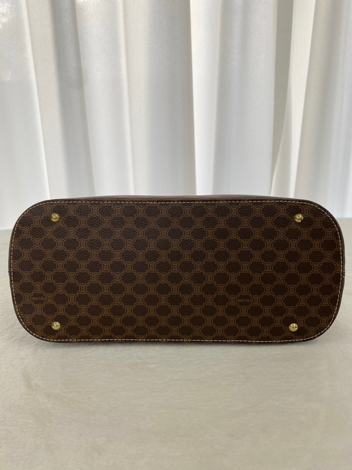 CELINE Macadam Handbag