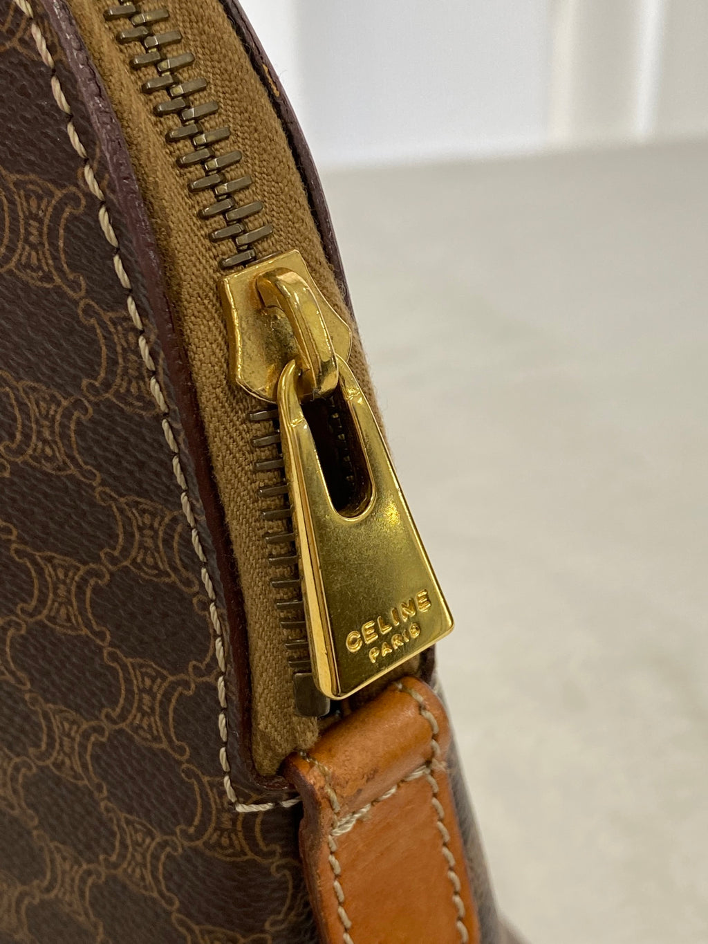 CELINE Macadam Handbag
