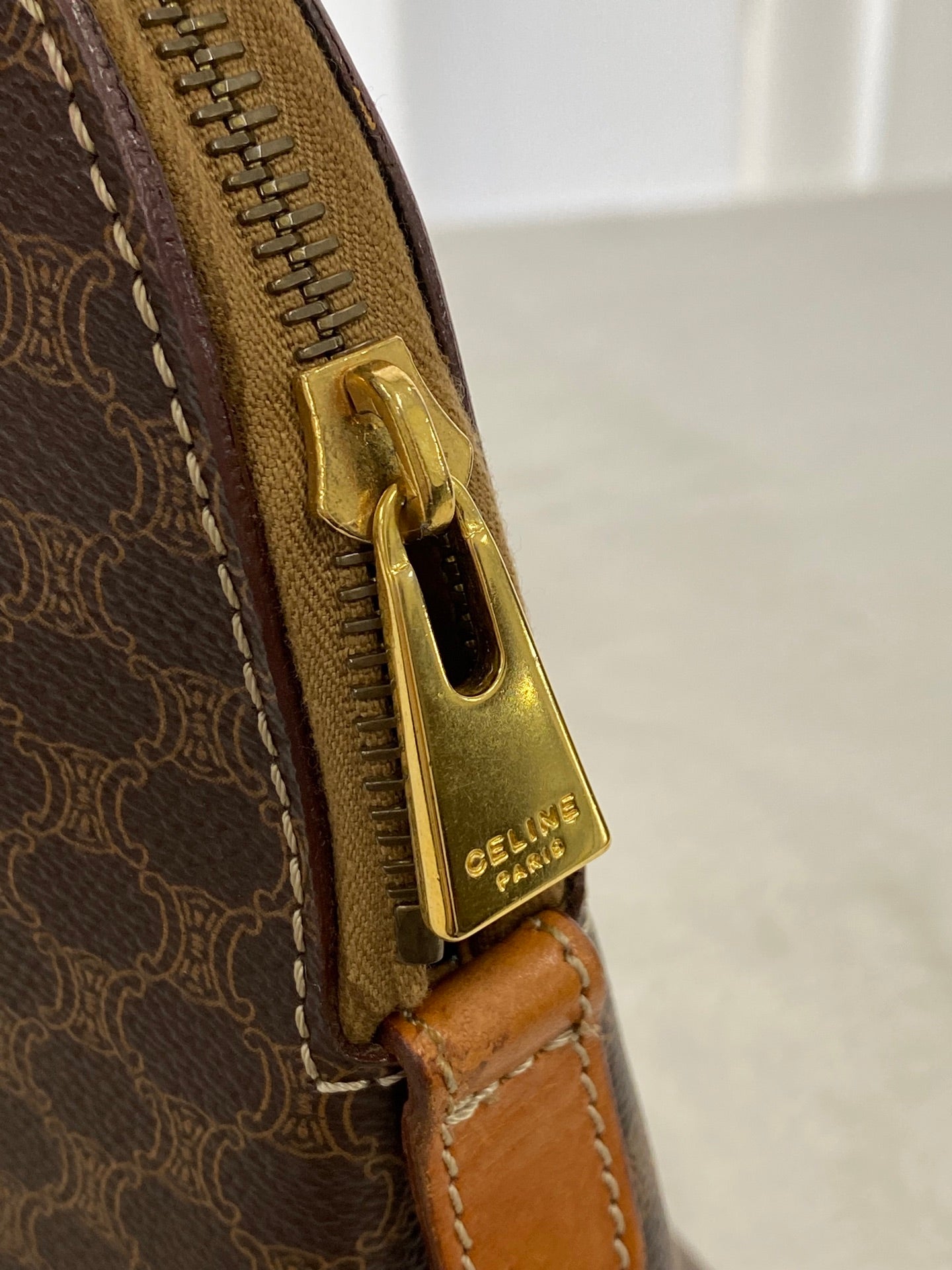 CELINE Macadam Handbag