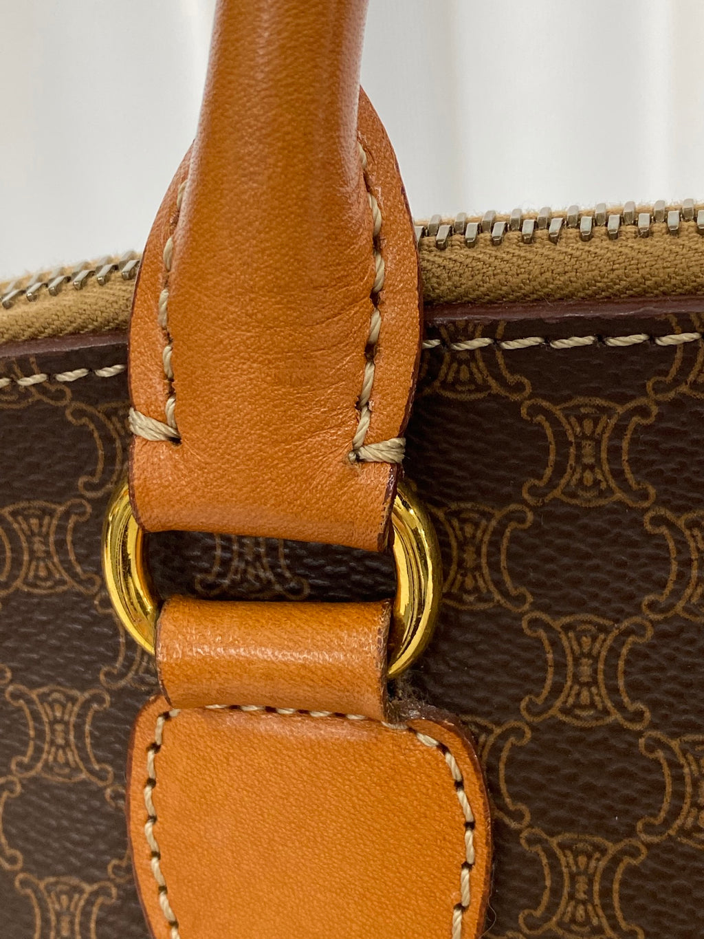 CELINE Macadam Handbag