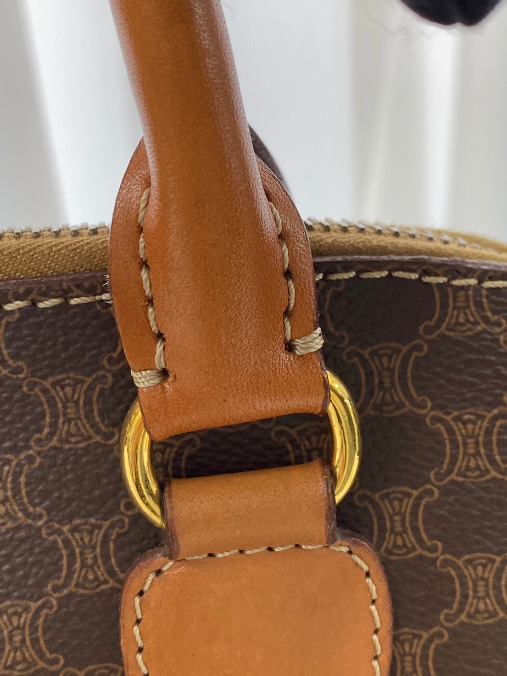 CELINE Macadam Handbag