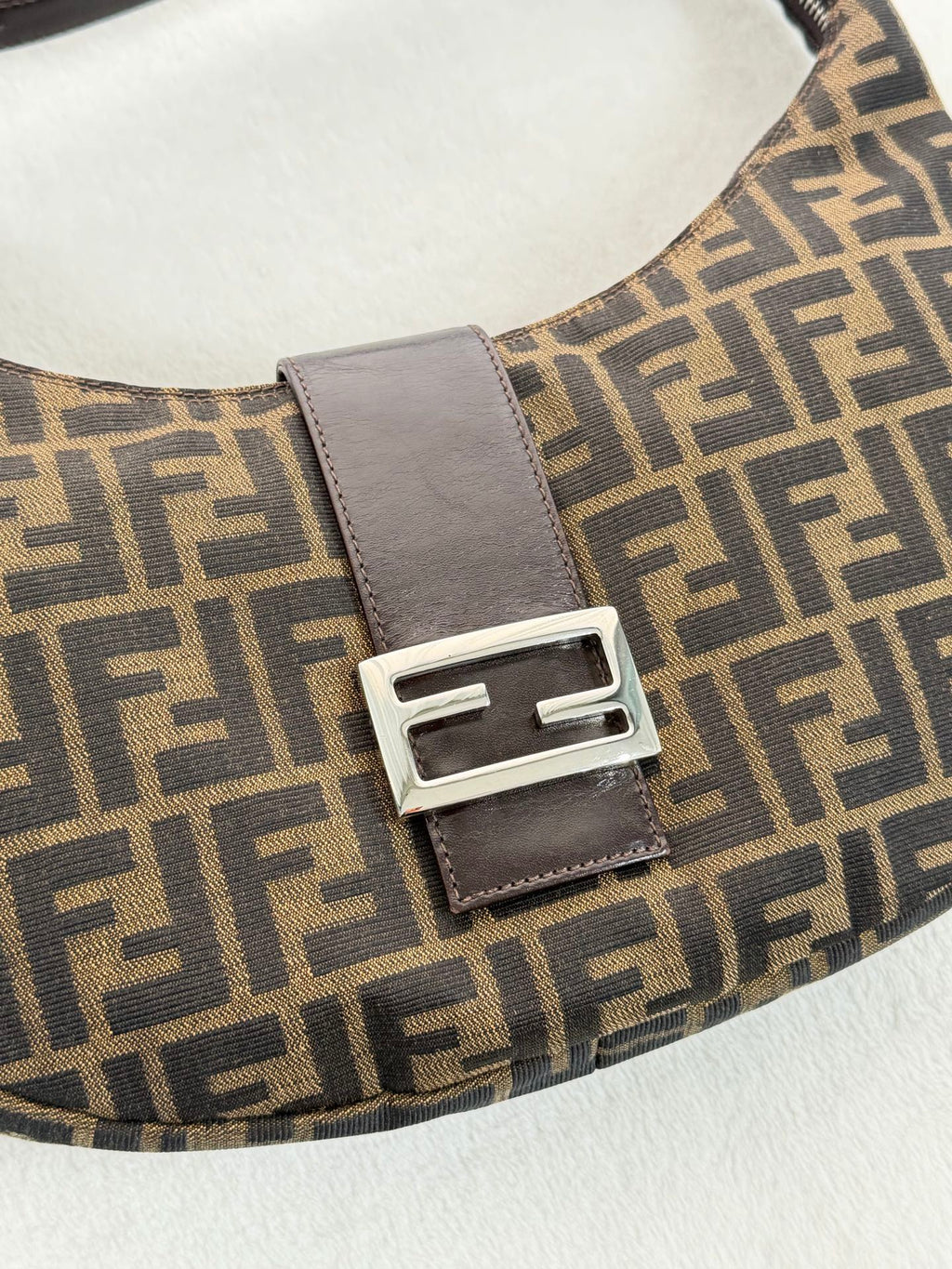 FENDI Zucca Hobo Shoulderbag