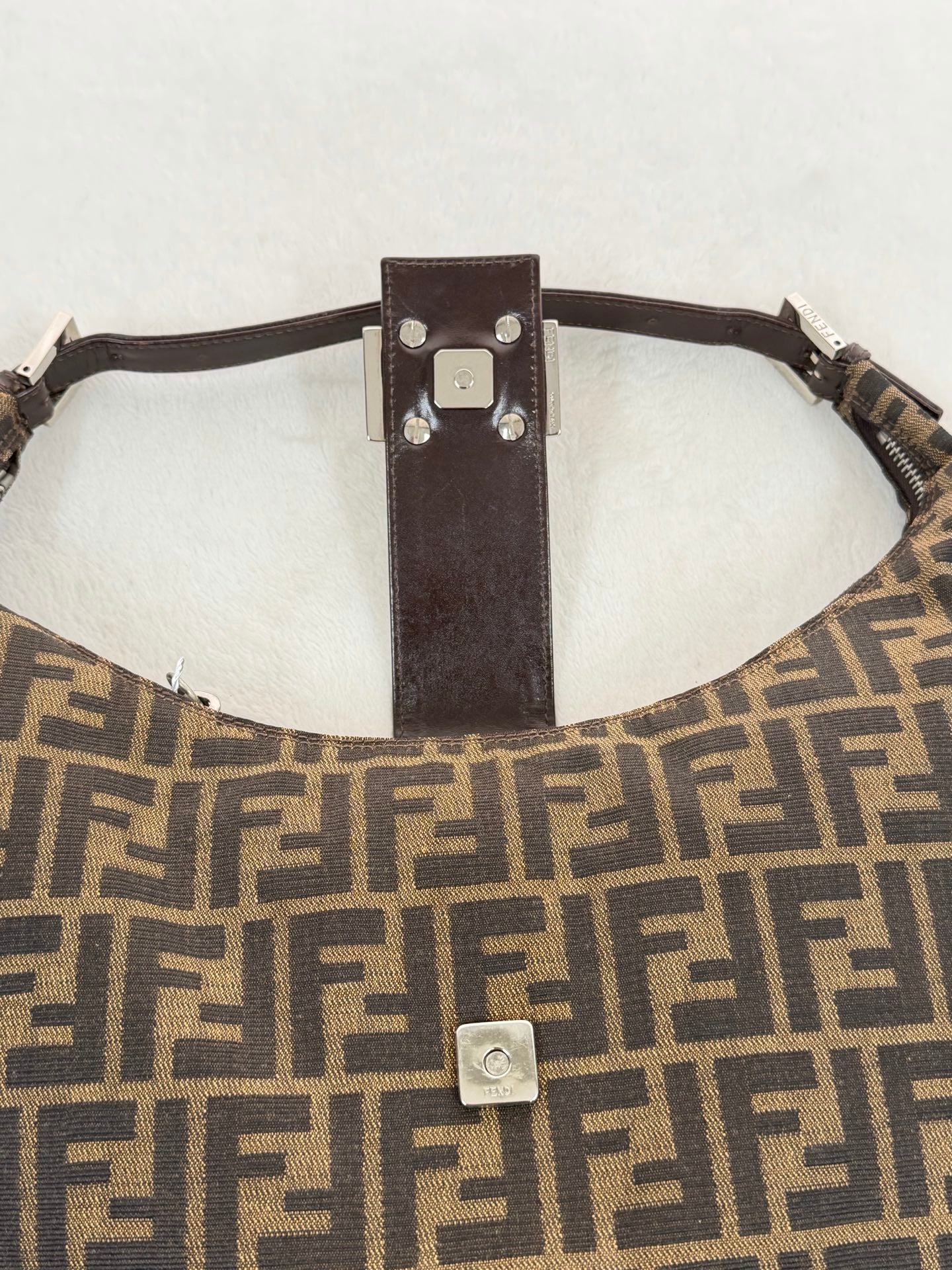 FENDI Zucca Hobo Shoulderbag