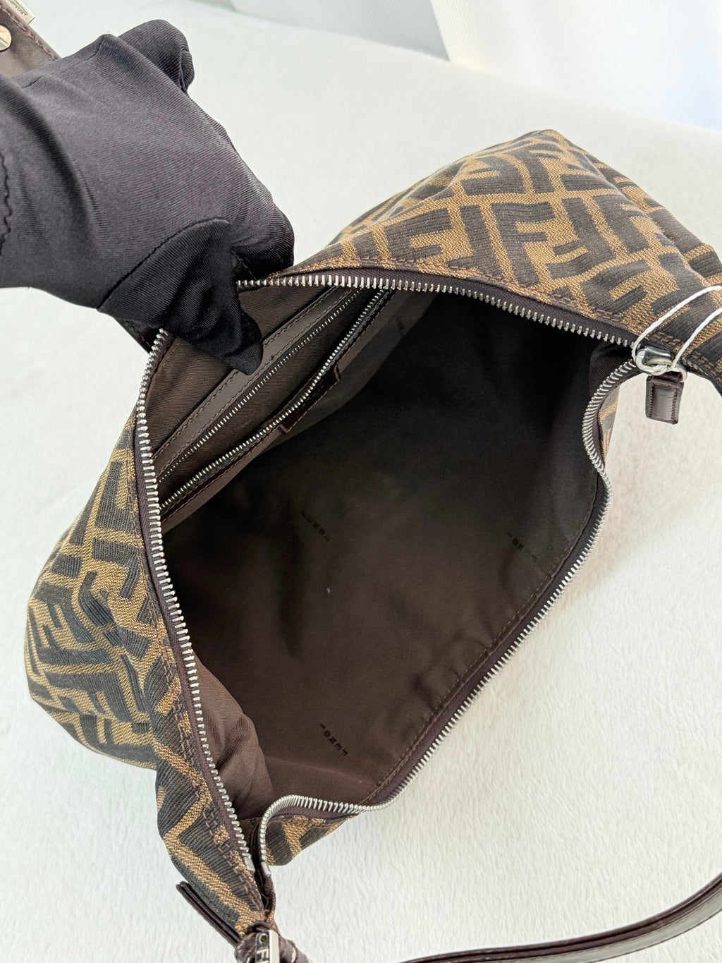 FENDI Zucca Hobo Shoulderbag