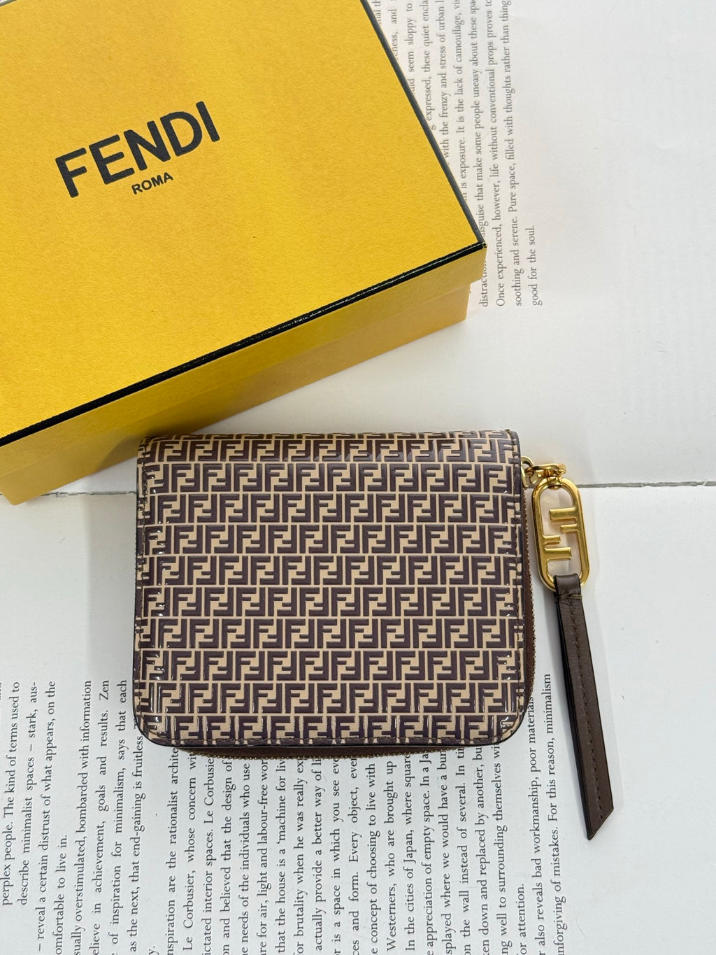 FENDI Zucchino Wallet