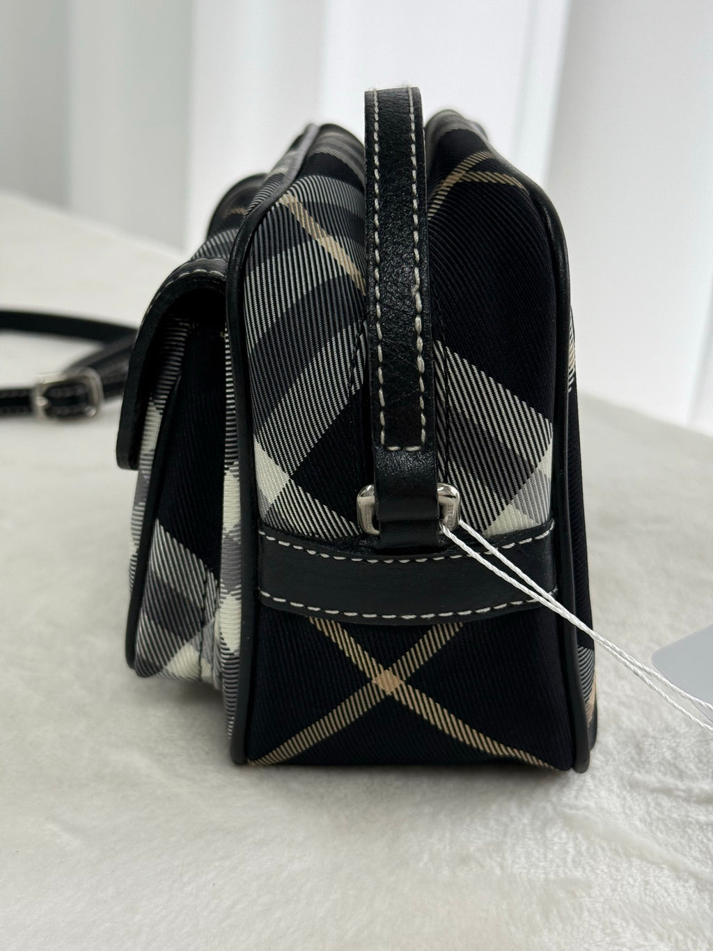 BURBERRY Plaid Pattern Shoulderbag