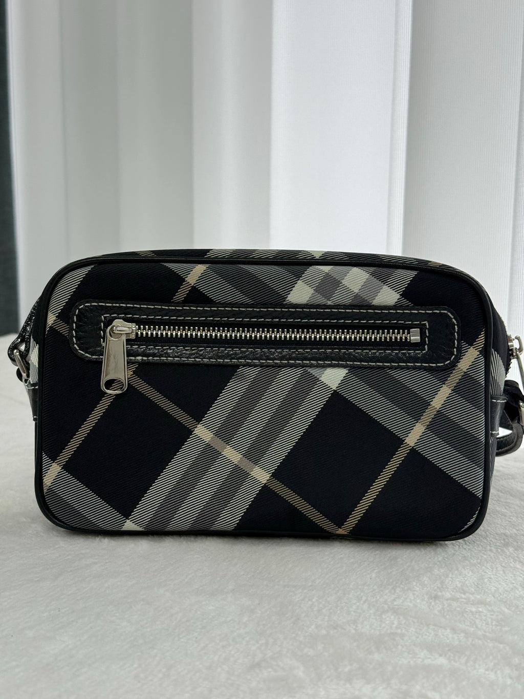 BURBERRY Plaid Pattern Shoulderbag