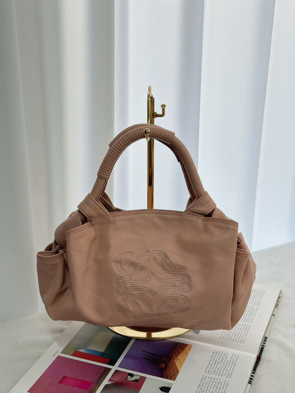 LOEWE Genuine Pink Handbag