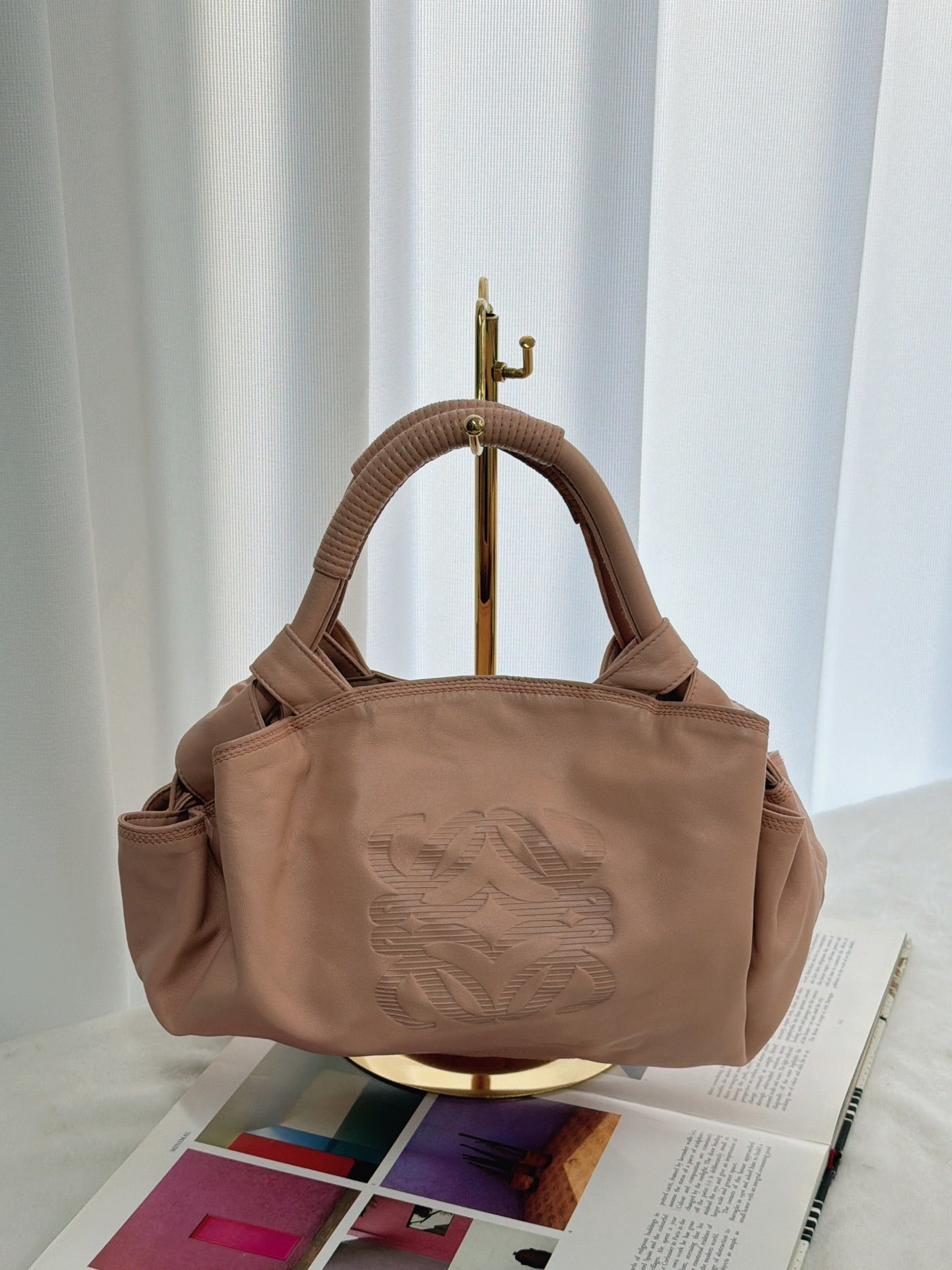 LOEWE Genuine Pink Handbag