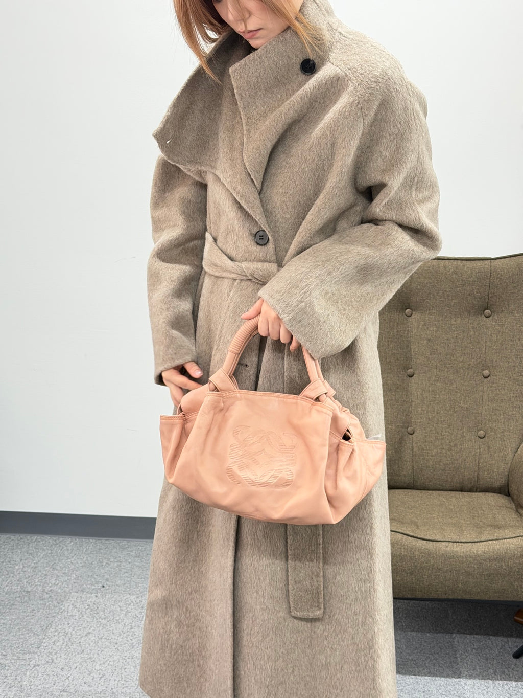 LOEWE Genuine Pink Handbag