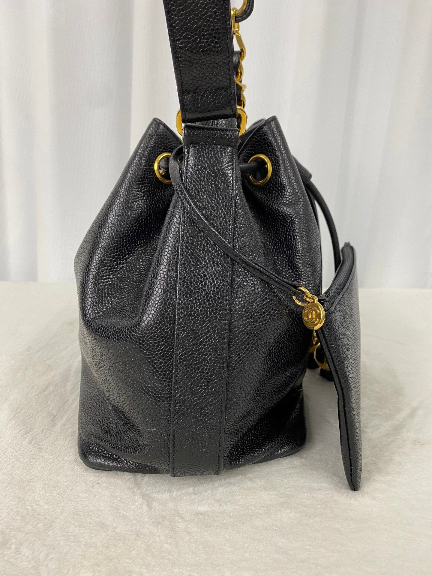 CHANEL Genuine Bucketshoulderbag Set