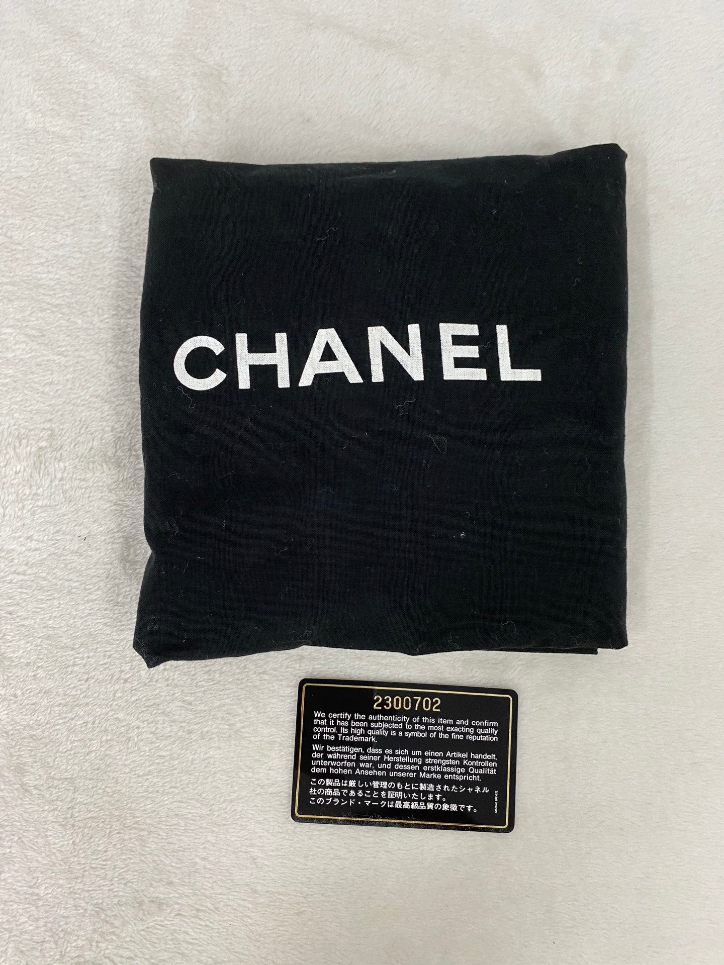 CHANEL Genuine Bucketshoulderbag Set