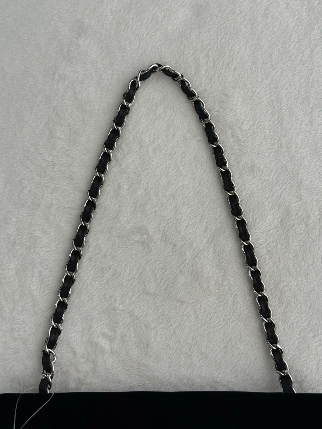 CHANEL Suede Chainbag