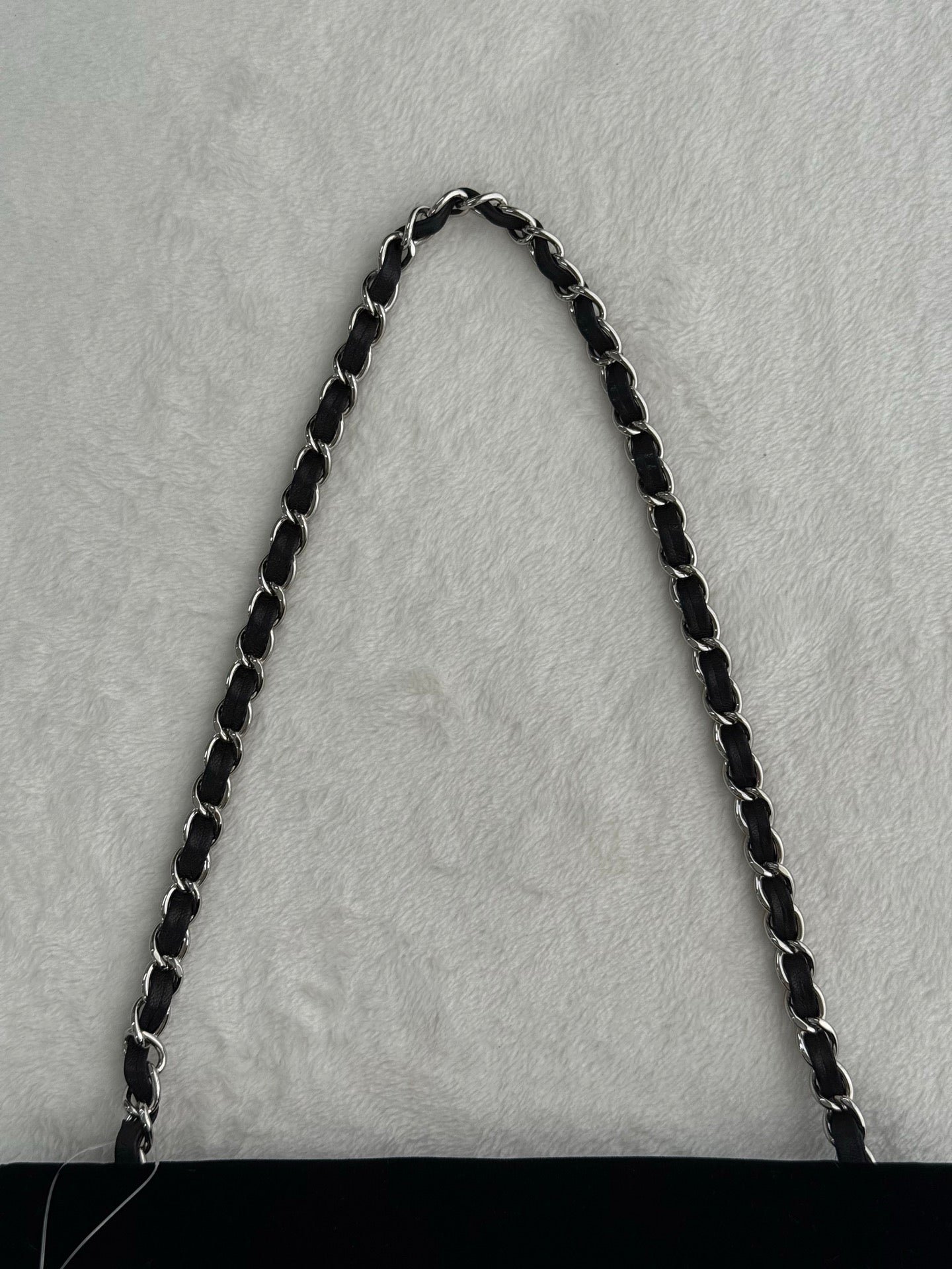 CHANEL Suede Chainbag