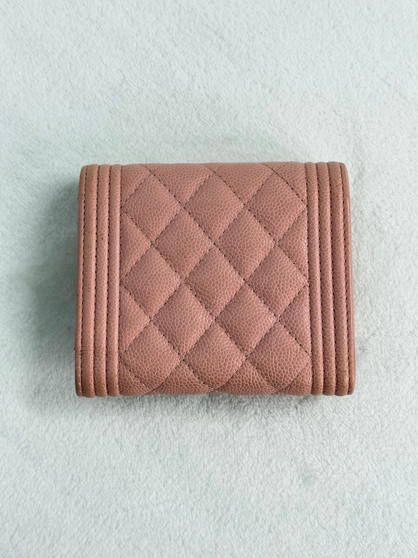 CHANEL Leboy Trifold Wallet