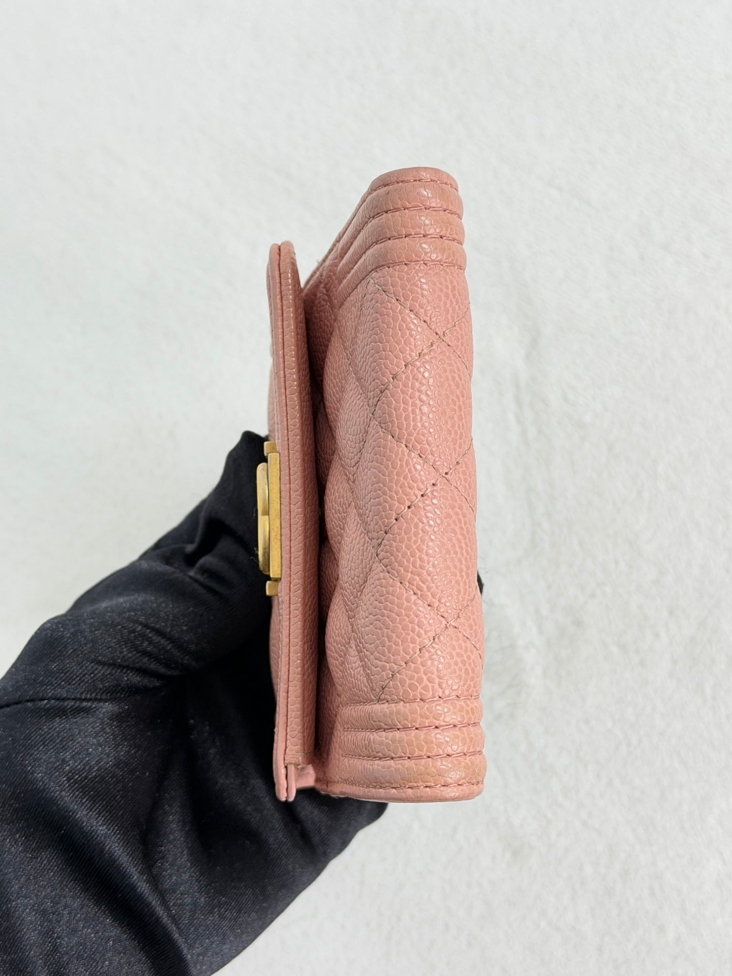 CHANEL Leboy Trifold Wallet