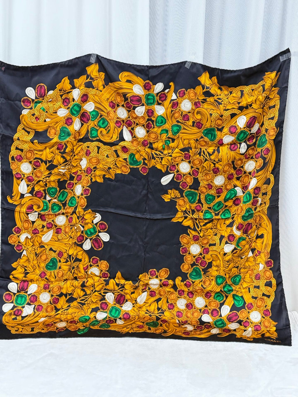 CHANEL Silk Scarf
