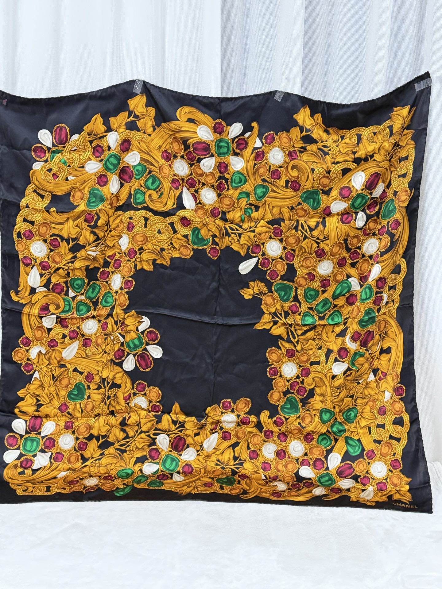 CHANEL Silk Scarf