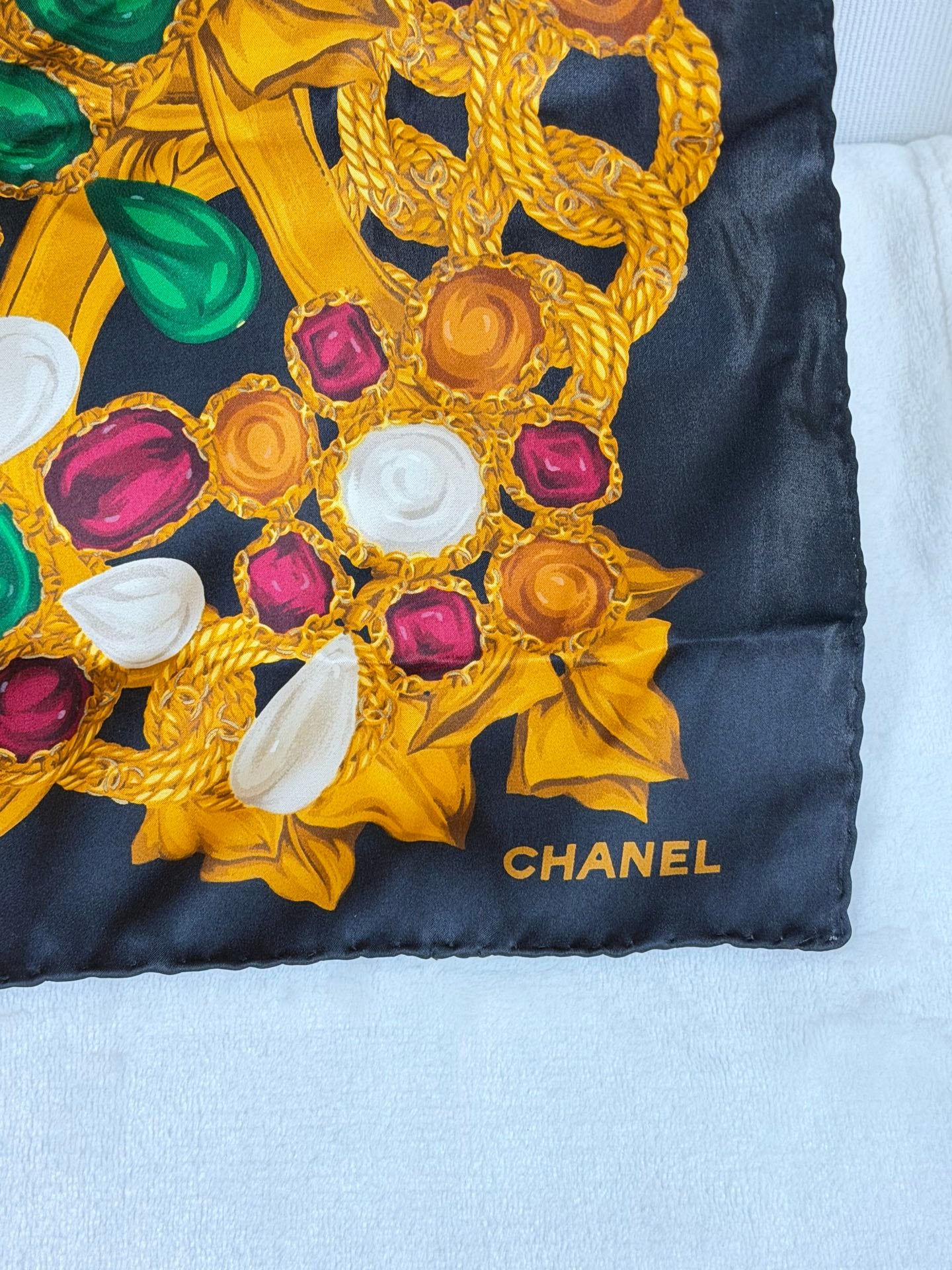 CHANEL Silk Scarf