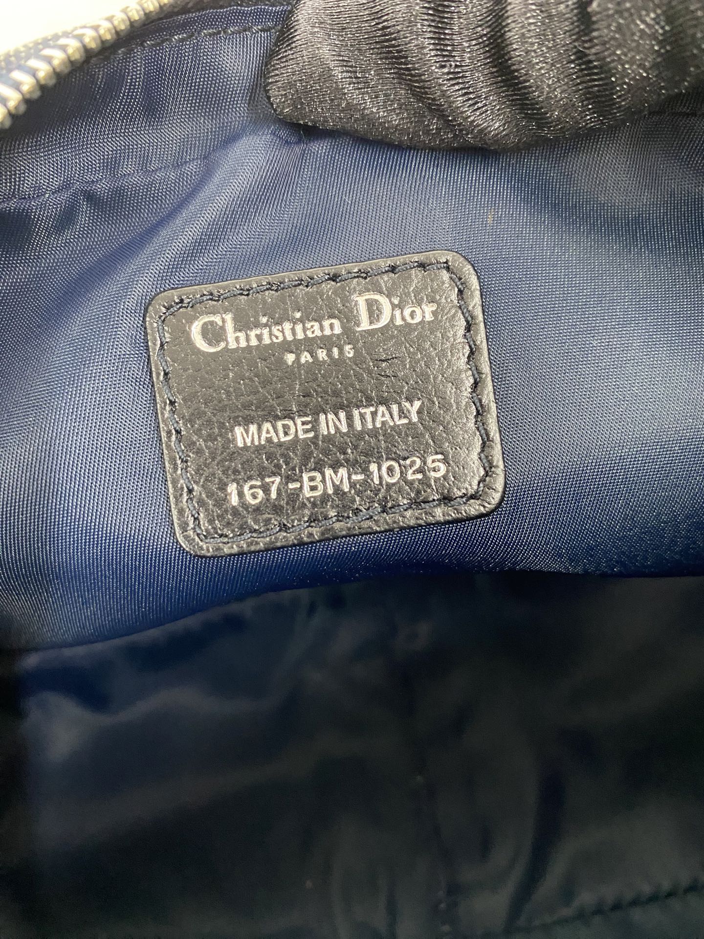 CHRISTIAN DIOR Oblique Canvas Shoulderbag