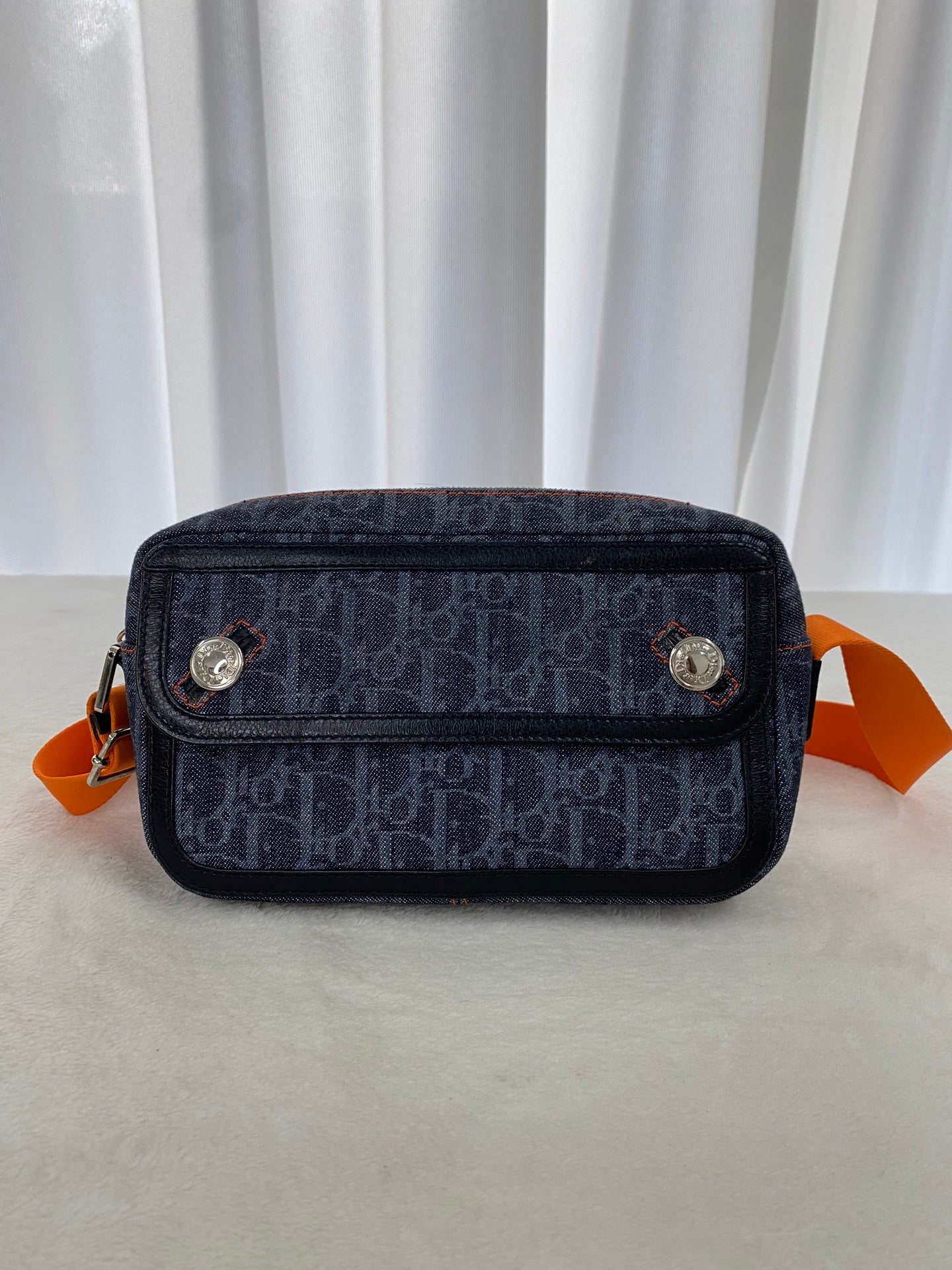 CHRISTIAN DIOR Oblique Canvas Shoulderbag