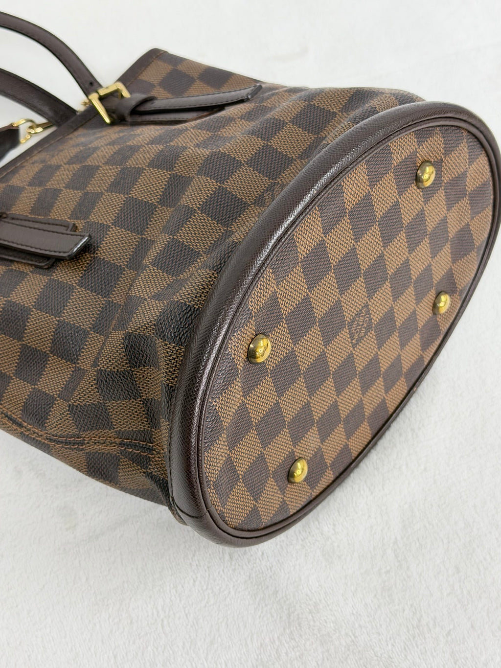 LOUIS VUITTON Damier BucketHandbag Set