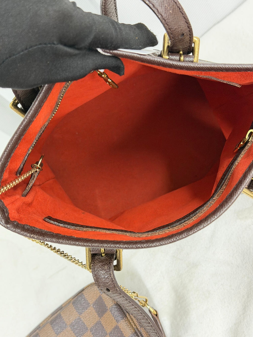 LOUIS VUITTON Damier BucketHandbag Set