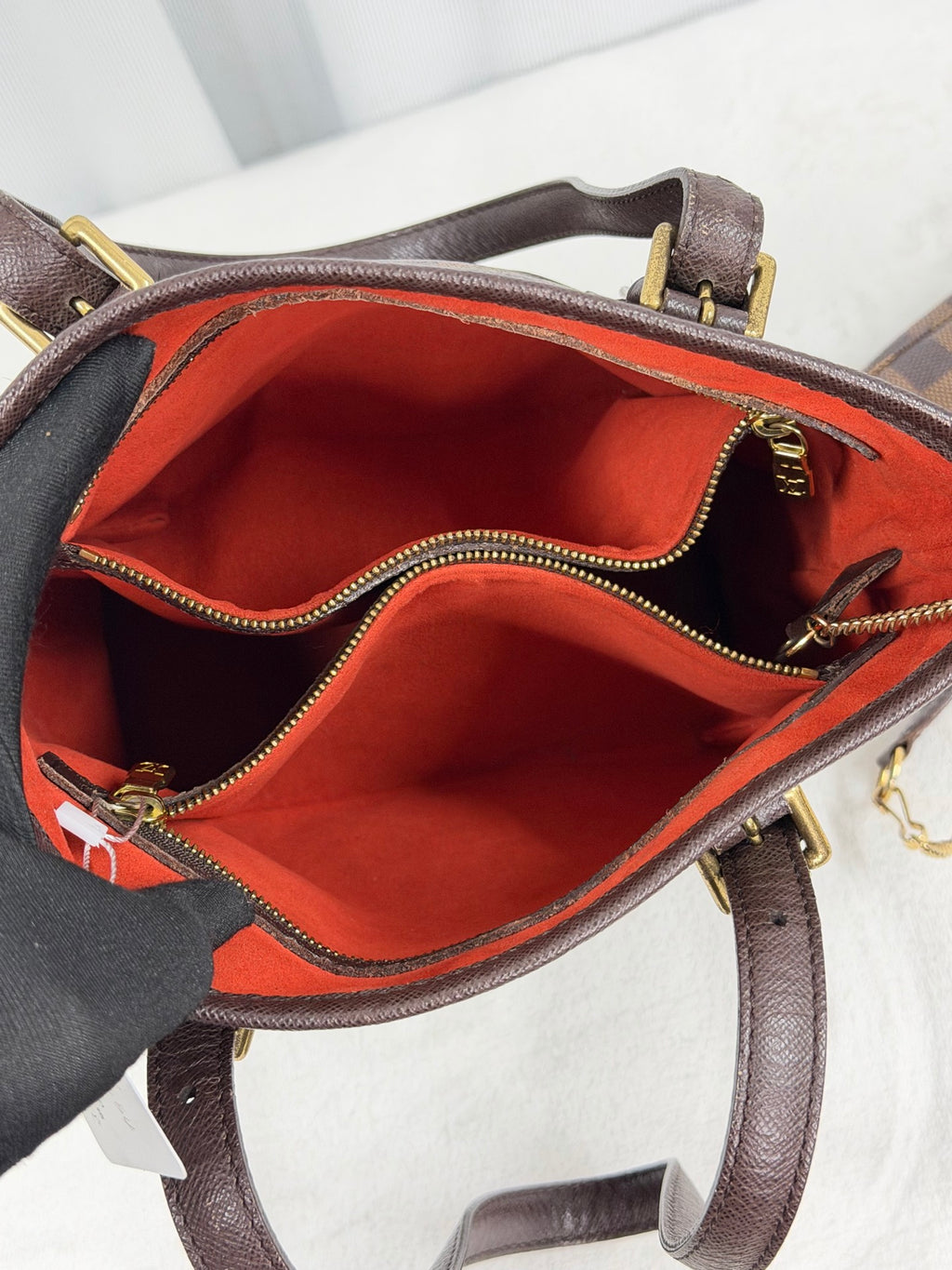 LOUIS VUITTON Damier BucketHandbag Set