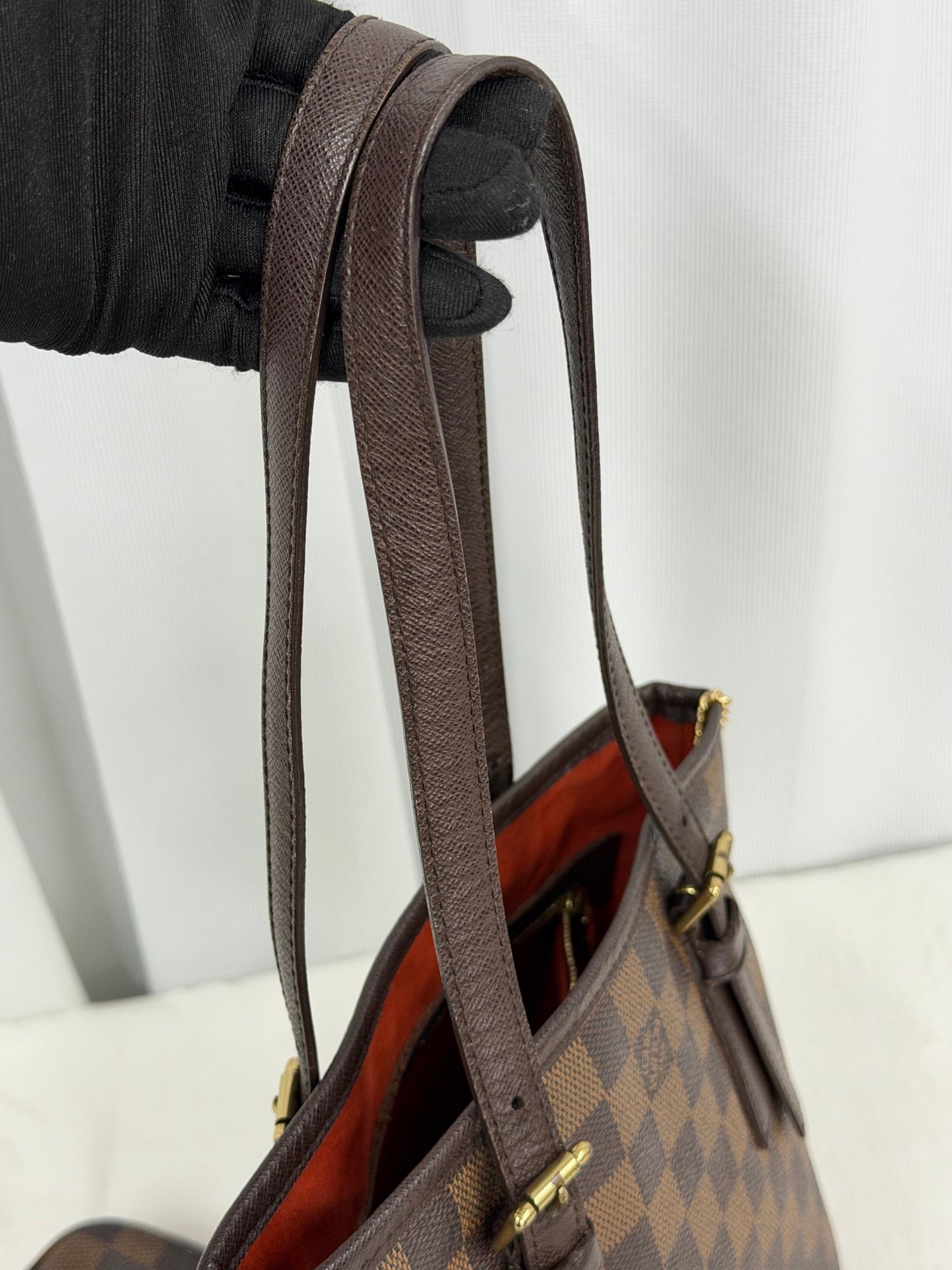 LOUIS VUITTON Damier BucketHandbag Set