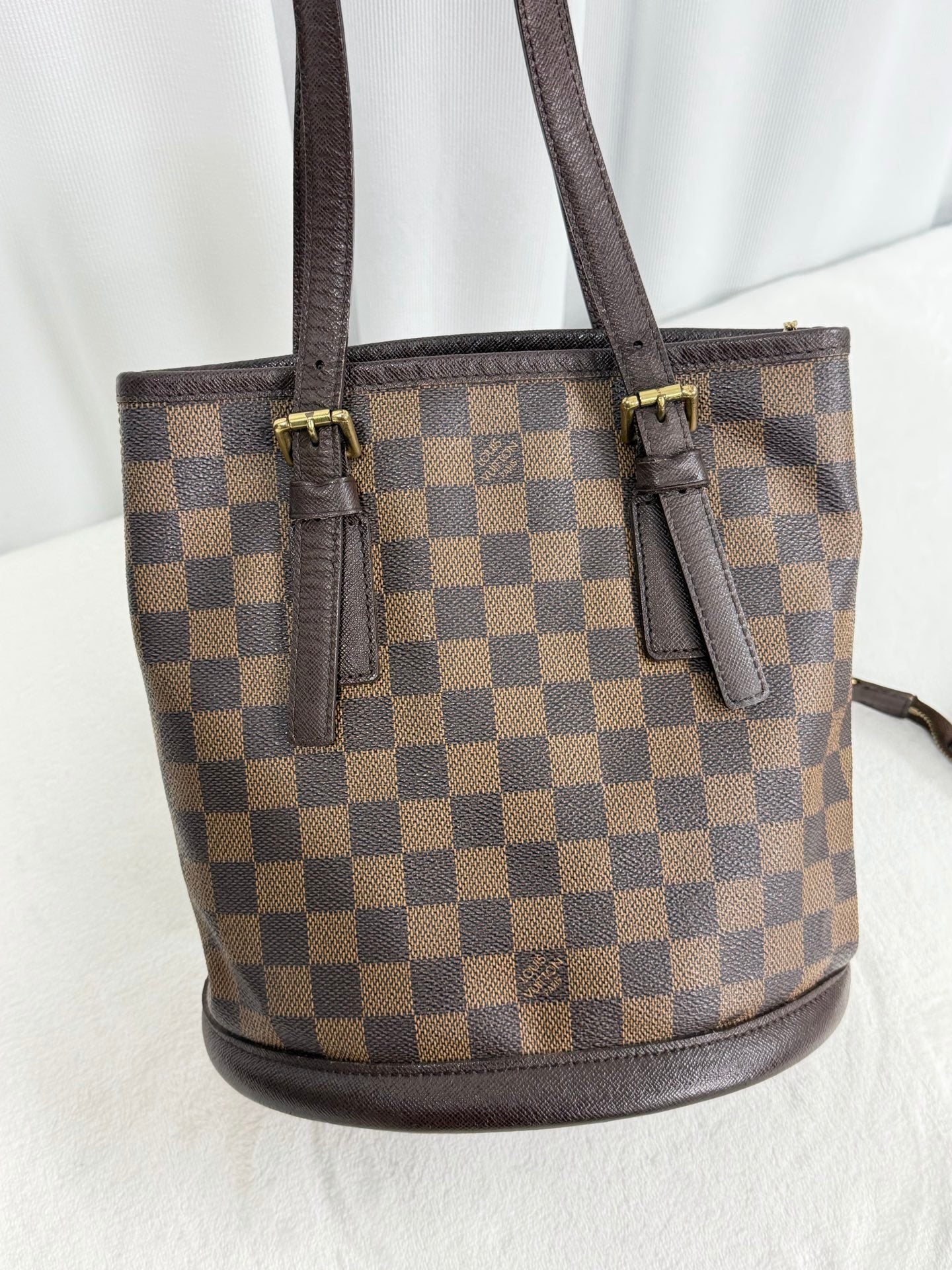 LOUIS VUITTON Damier BucketHandbag Set