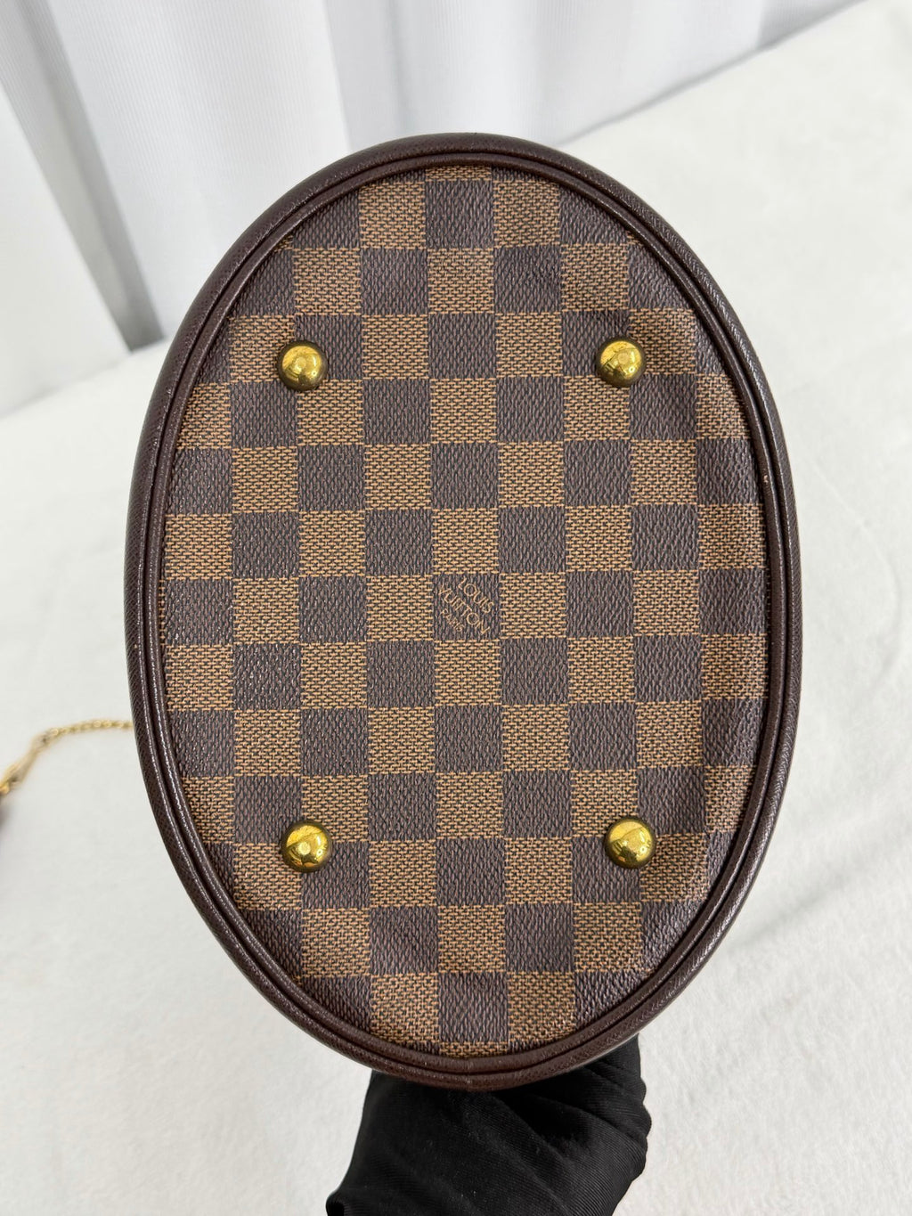 LOUIS VUITTON Damier BucketHandbag Set