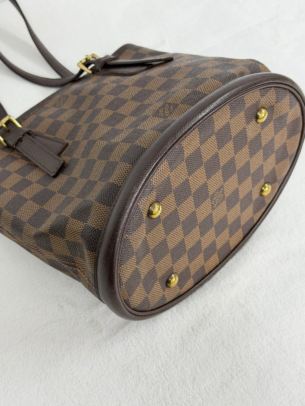 LOUIS VUITTON Damier BucketHandbag Set