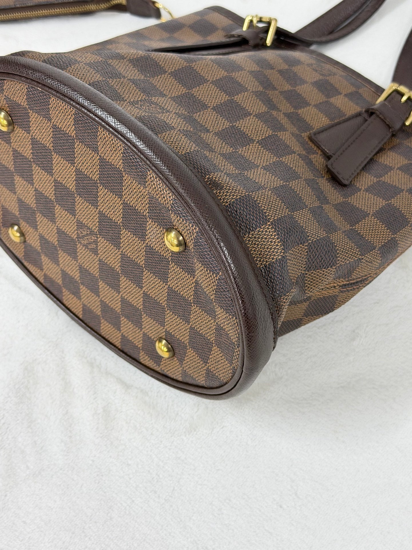 LOUIS VUITTON Damier BucketHandbag Set