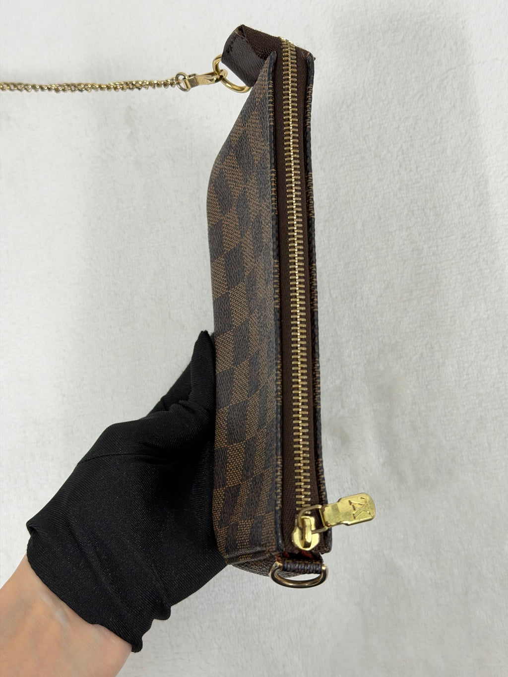 LOUIS VUITTON Damier BucketHandbag Set