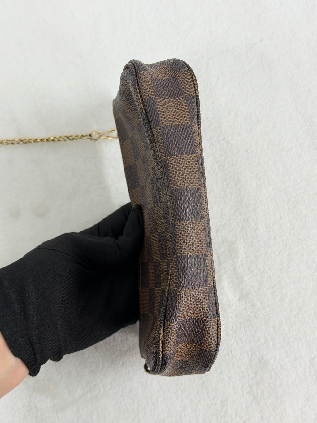 LOUIS VUITTON Damier BucketHandbag Set