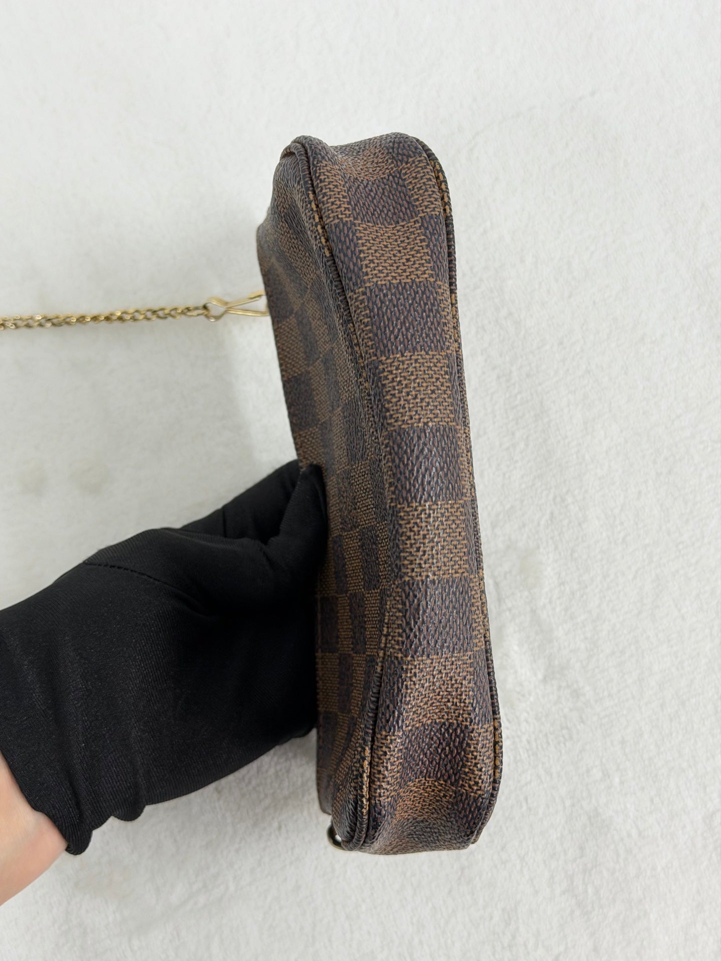 LOUIS VUITTON Damier BucketHandbag Set