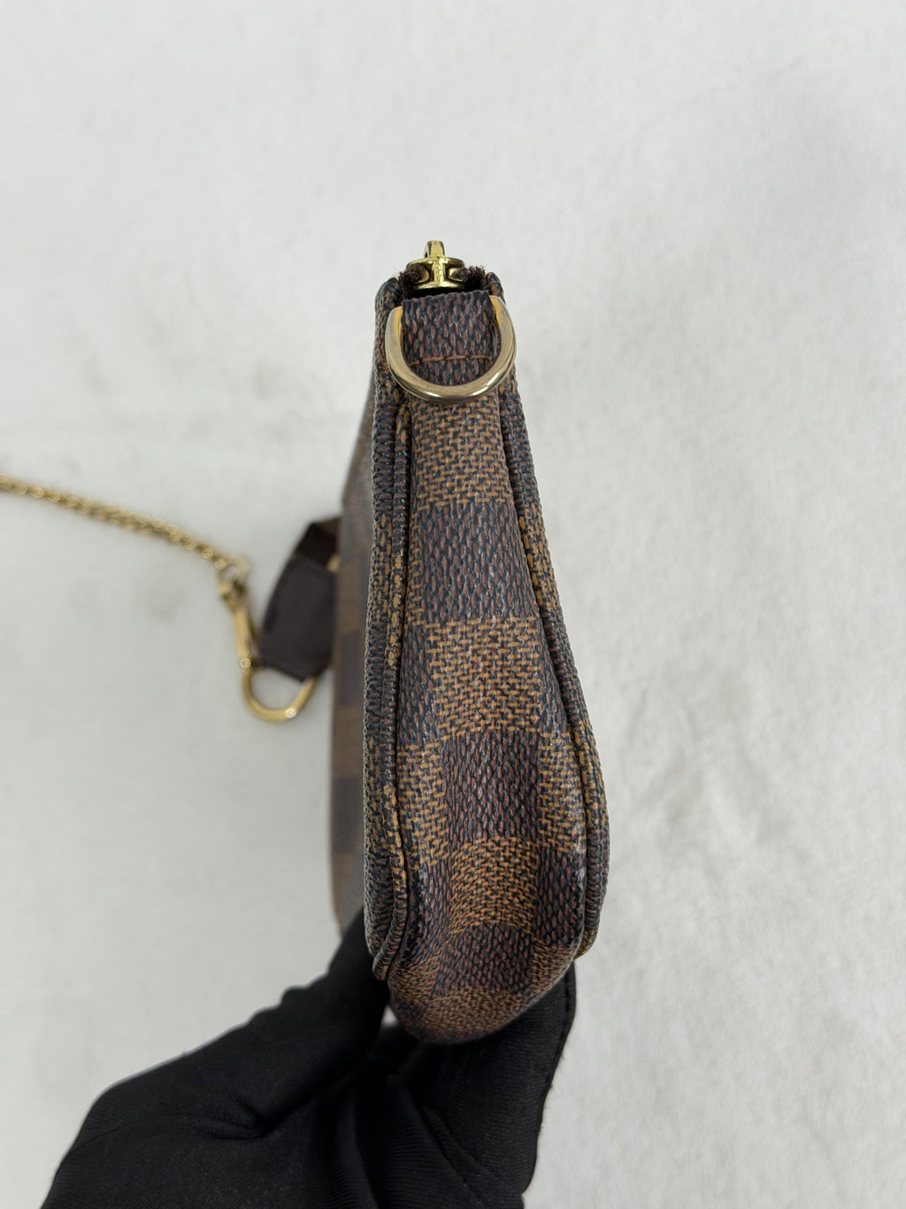 LOUIS VUITTON Damier BucketHandbag Set