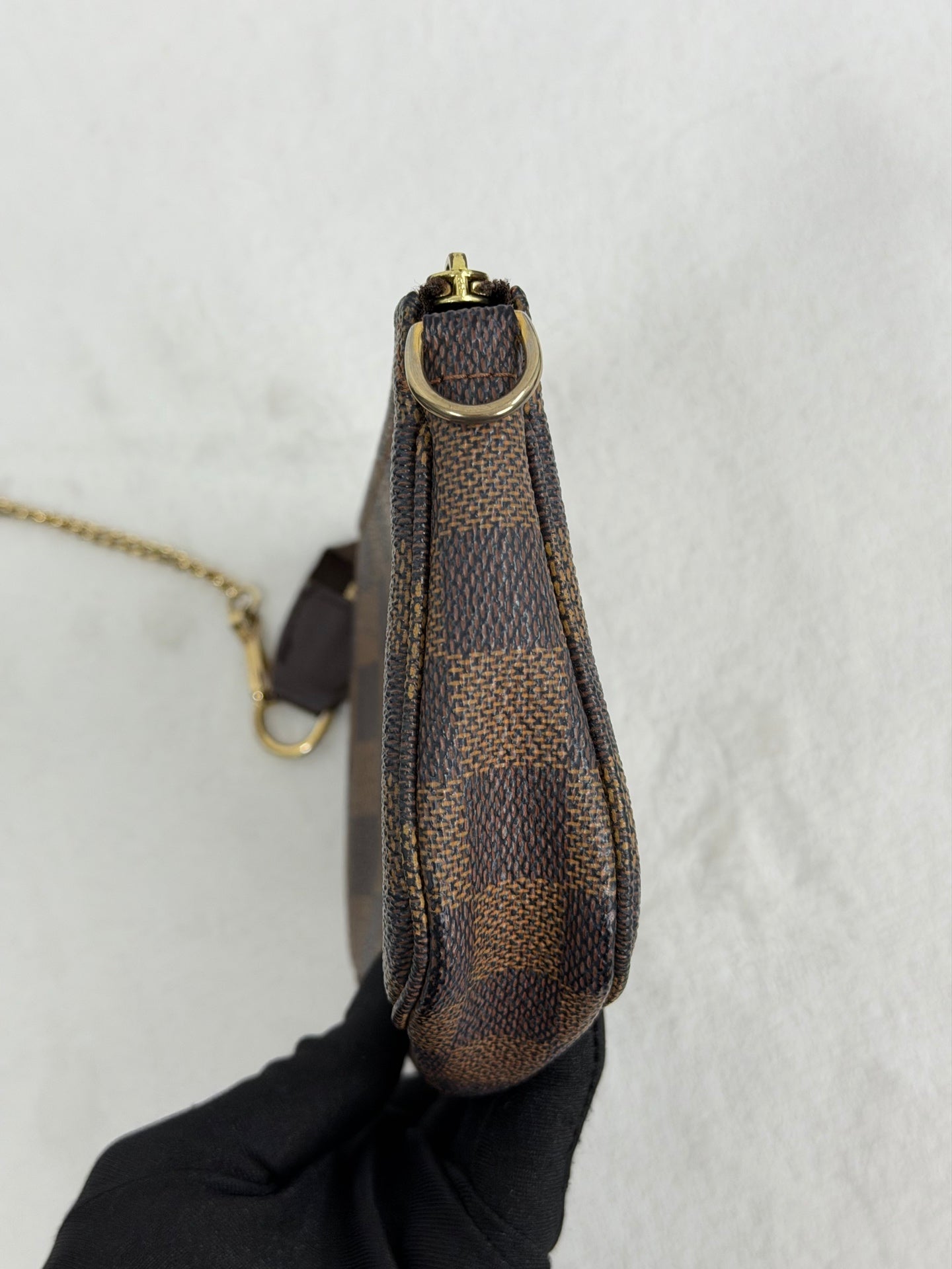 LOUIS VUITTON Damier BucketHandbag Set