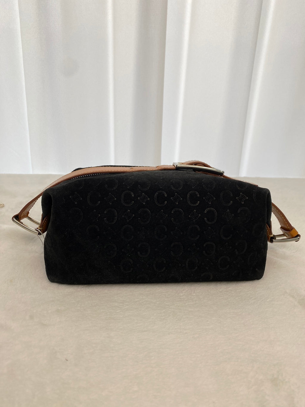 CELINE Suede Handbag