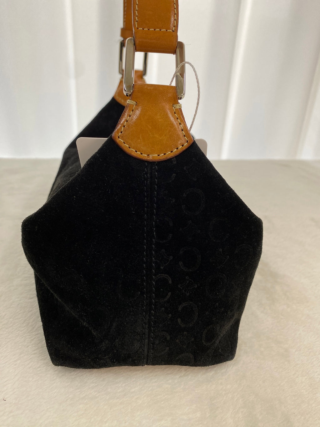 CELINE Suede Handbag