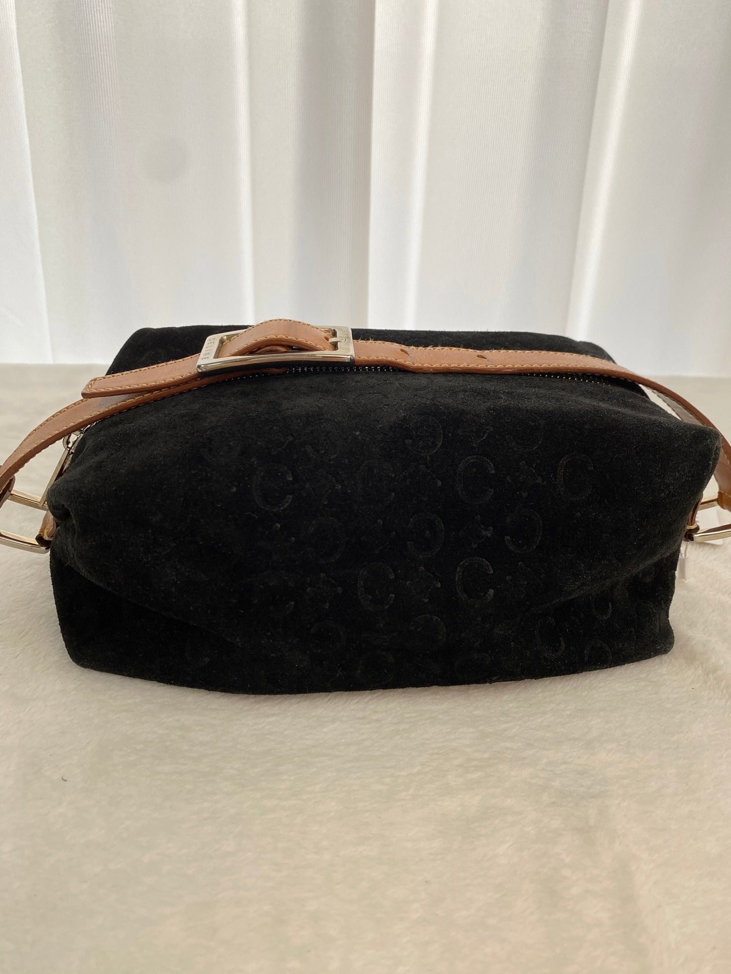 CELINE Suede Handbag