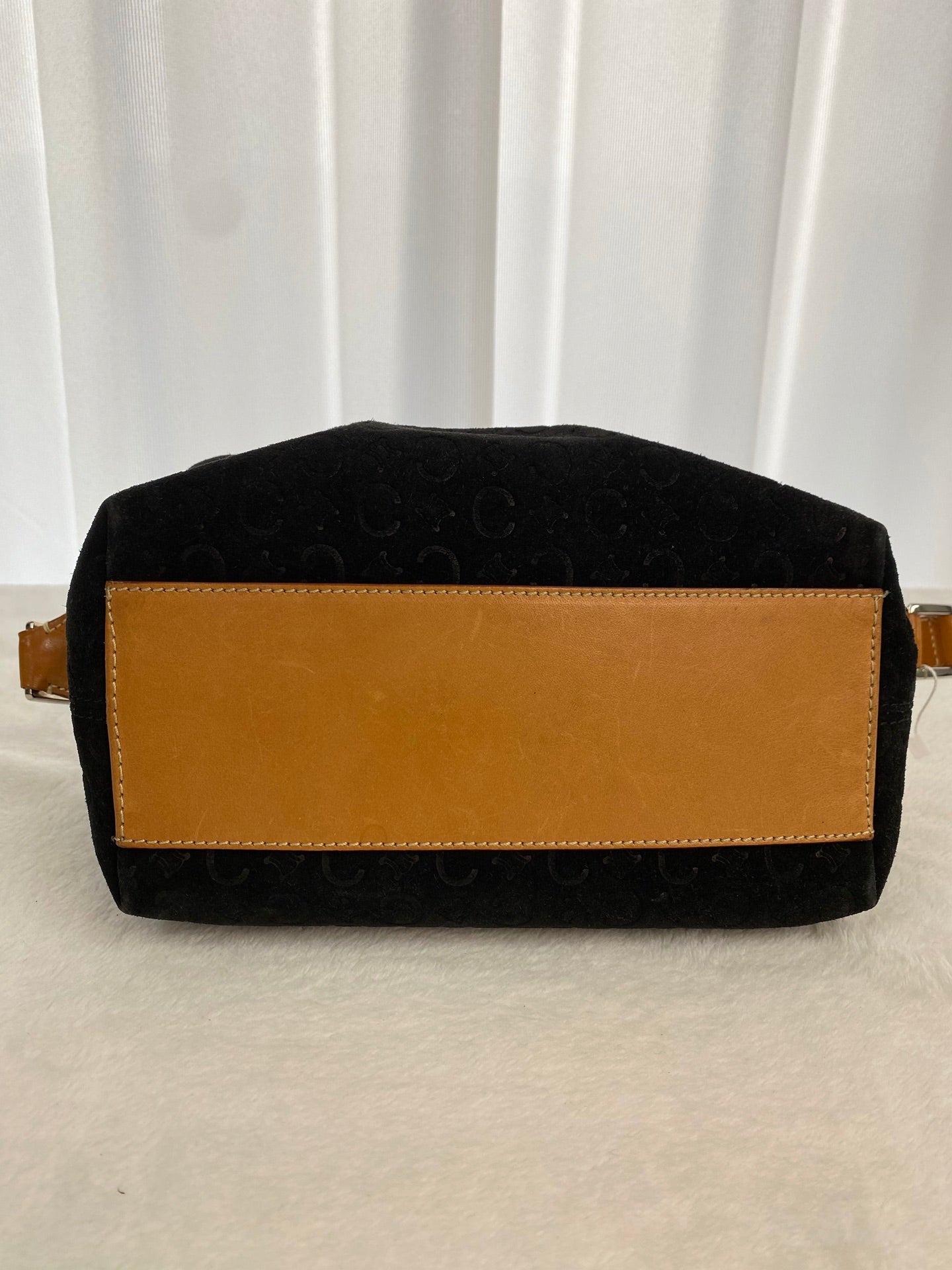 CELINE Suede Handbag